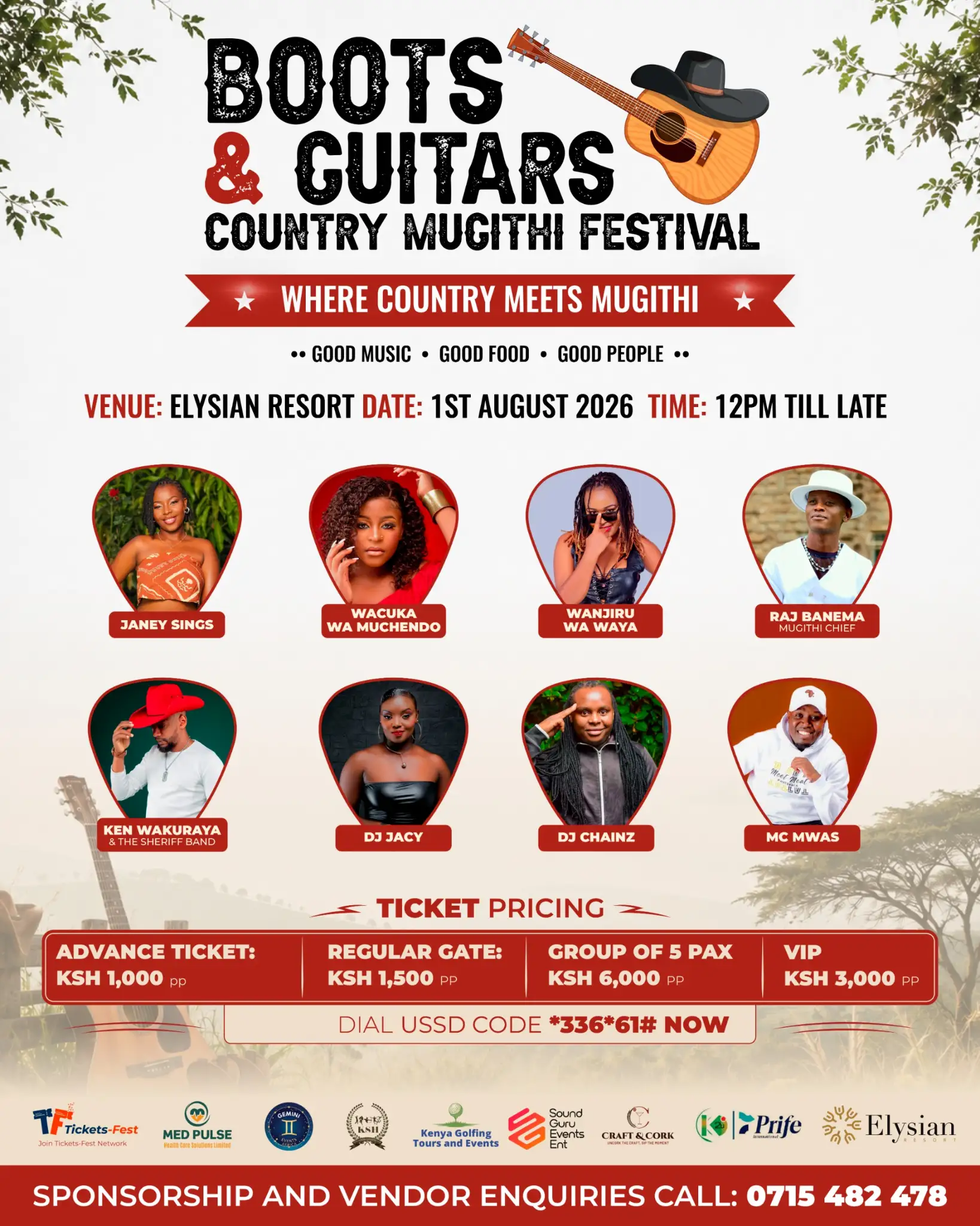 BOOTS AND GUITARS - COUNTRY MUGITHI FESTIVAL